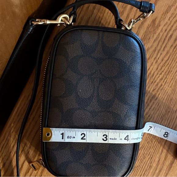 Coach Eva Phone Crossbody in Signature Canvas and Leather- NWOT - Picture 7 of 11